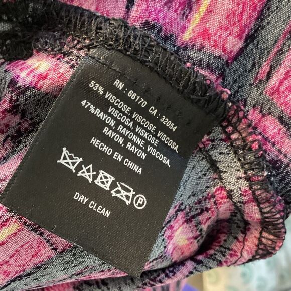 Anthropologie Maeve Petal Palette Tunic Dress Dolman Sleeves Women’s X-Small - Picture 7 of 9